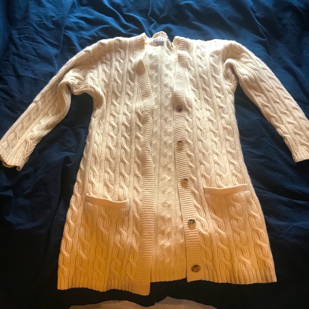 TSE 100% cashmere cardigan size medium